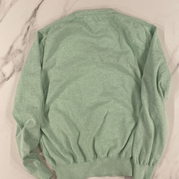 Tommy Hilfiger - Men’s Mint Green Sweater | Size Large - Picture 3 of 4